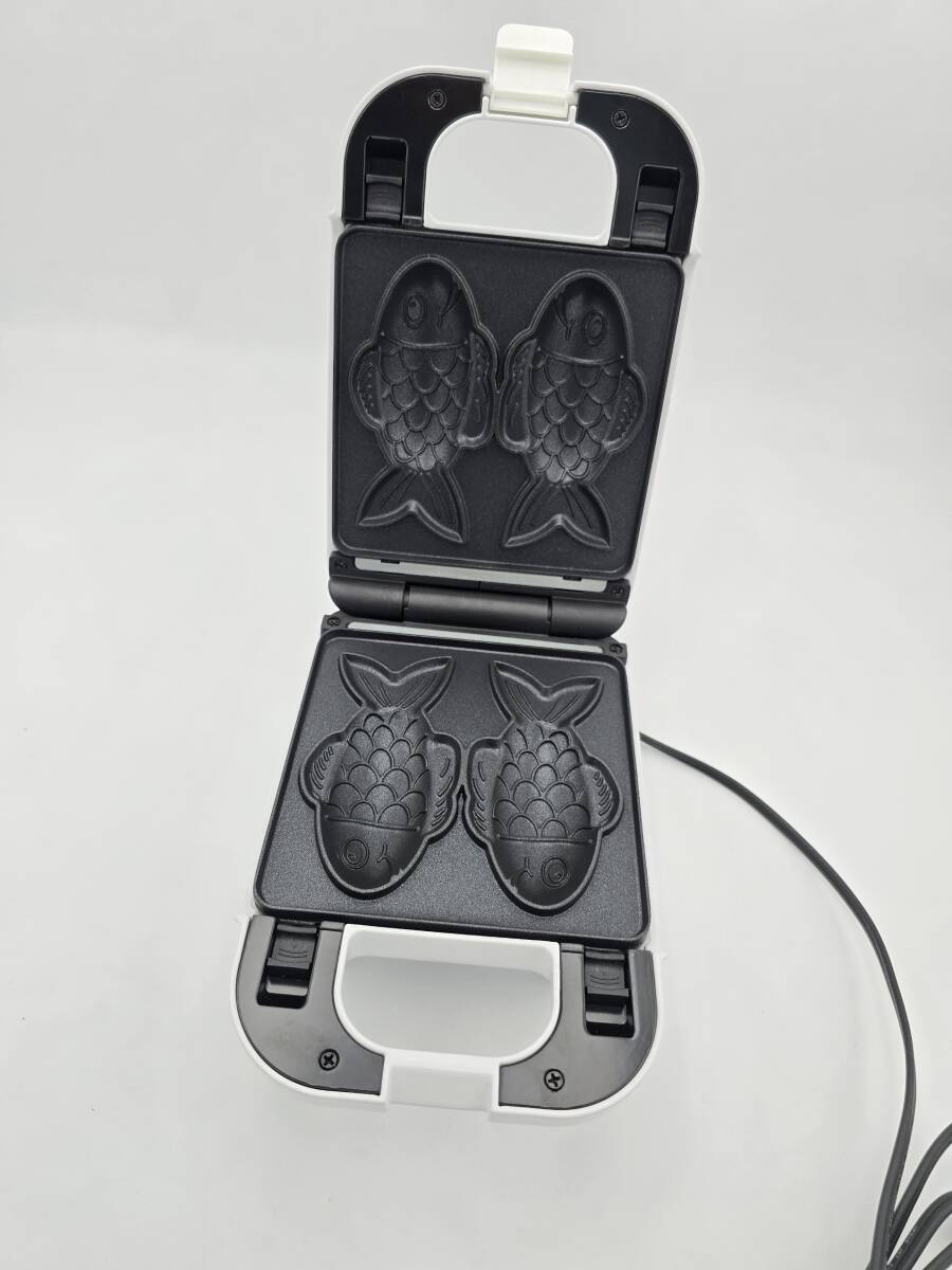 家族で楽しくタイ焼きメーカー プレートは外して洗える。 新品未使用 サンプル品拍卖