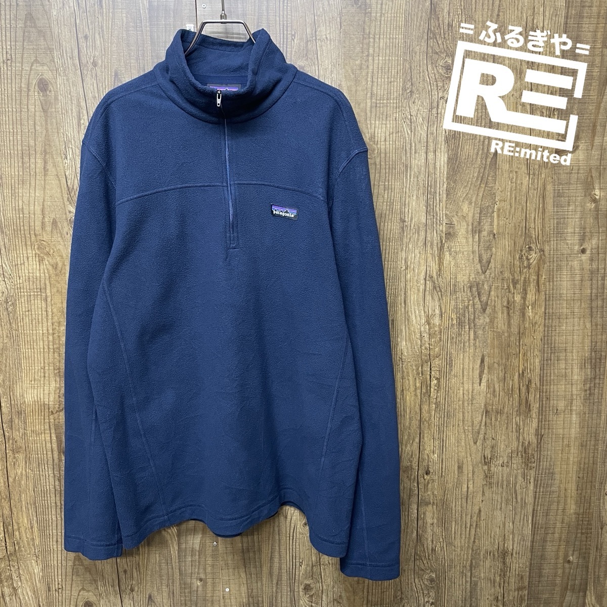 メンズL patagonia パタゴニア フリースジャケット ハーフジップ 5070拍卖