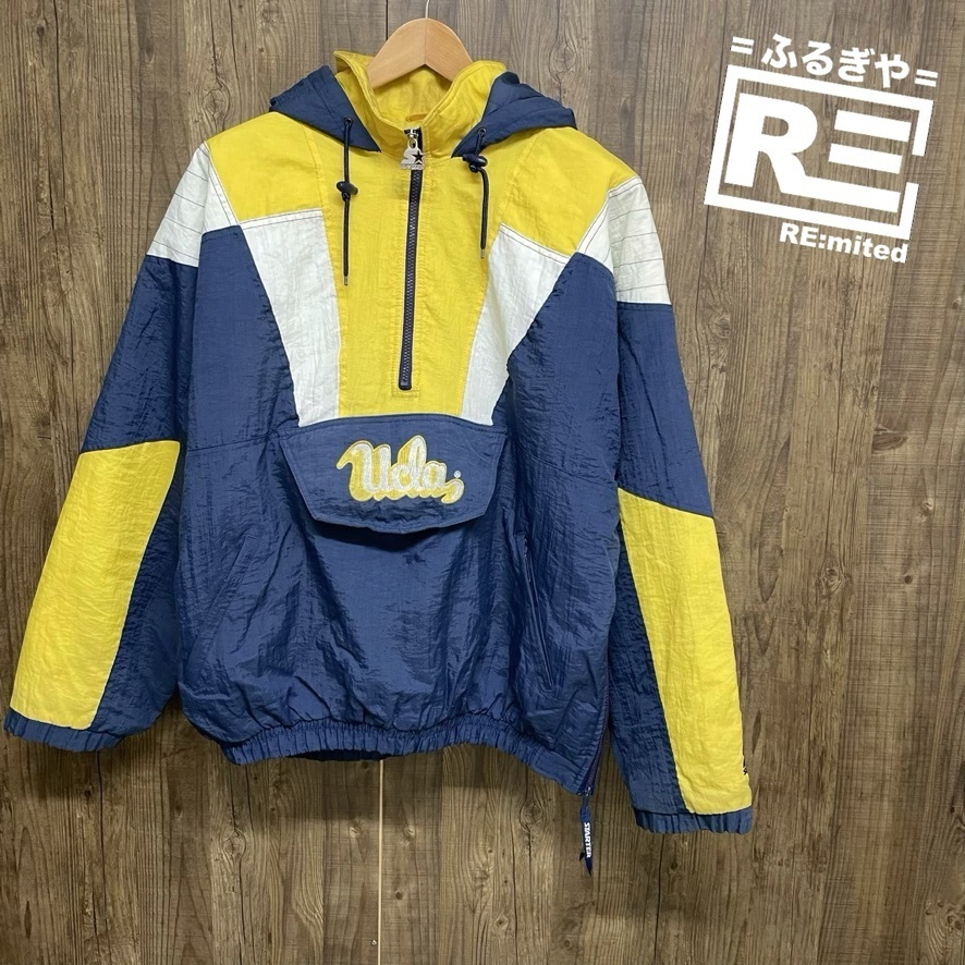 L STARTER スターター UCLA ナイロンプルオーバー 2235拍卖