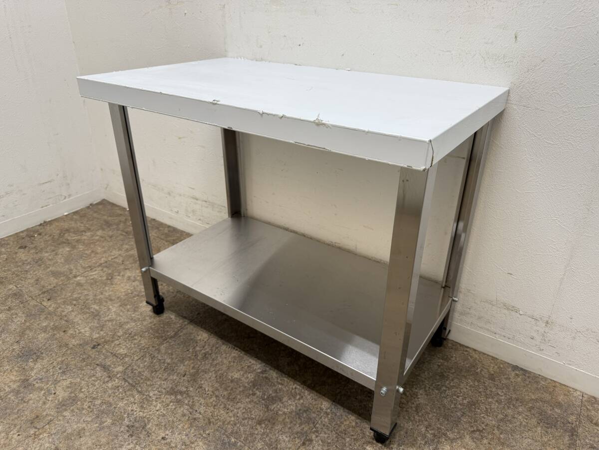 ステンレス 業務用 作業台 厨房 飲食店 W750xD450xW650mm拍卖