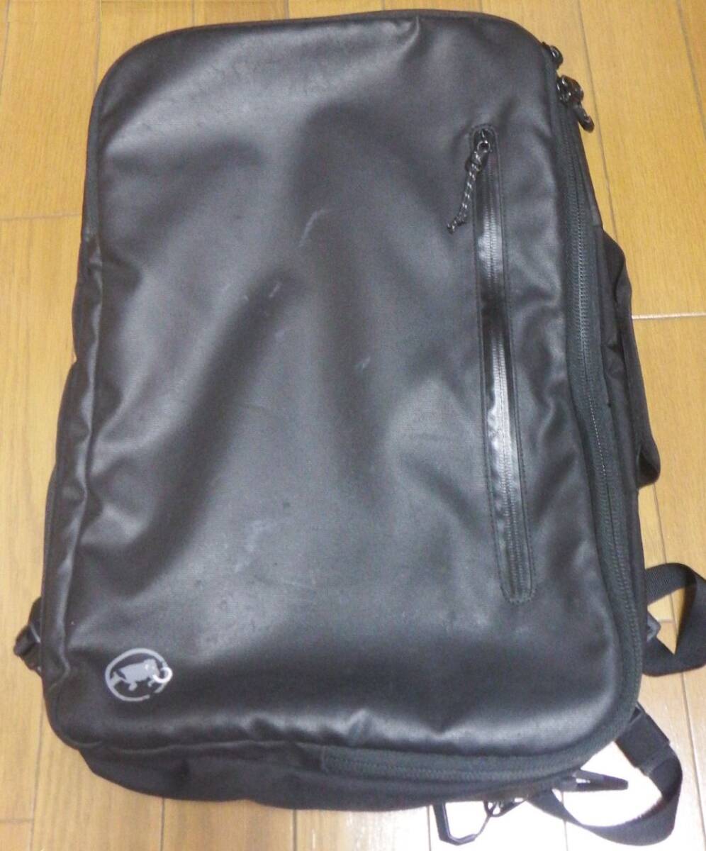 即決あり 早い者勝ち マムート リュック 鞄 黒 SEON 3way 18拍卖