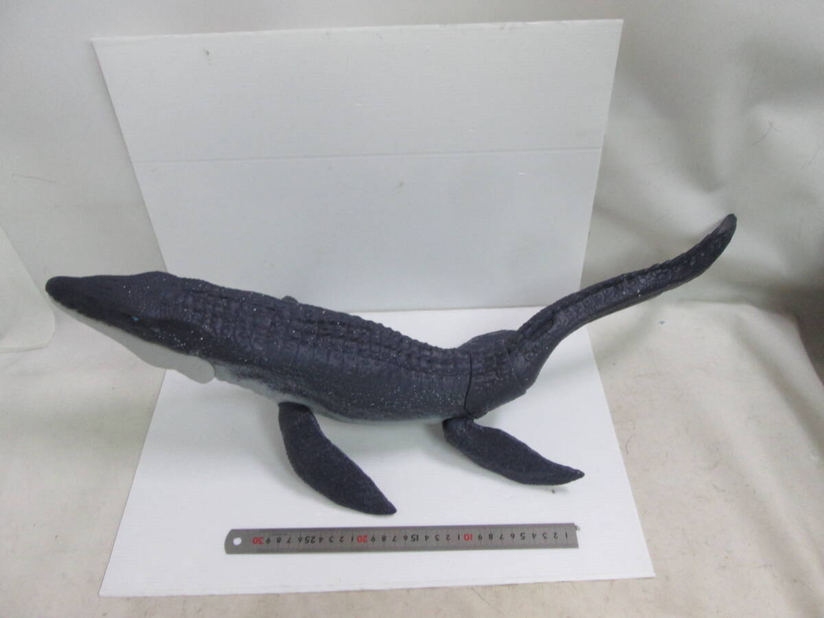 マテル ジュラシックワールド モササウルス フィギュア 口尾ヒレ可動 74cm 古いもので現状でよくみて 送料は商品説明欄に記入拍卖