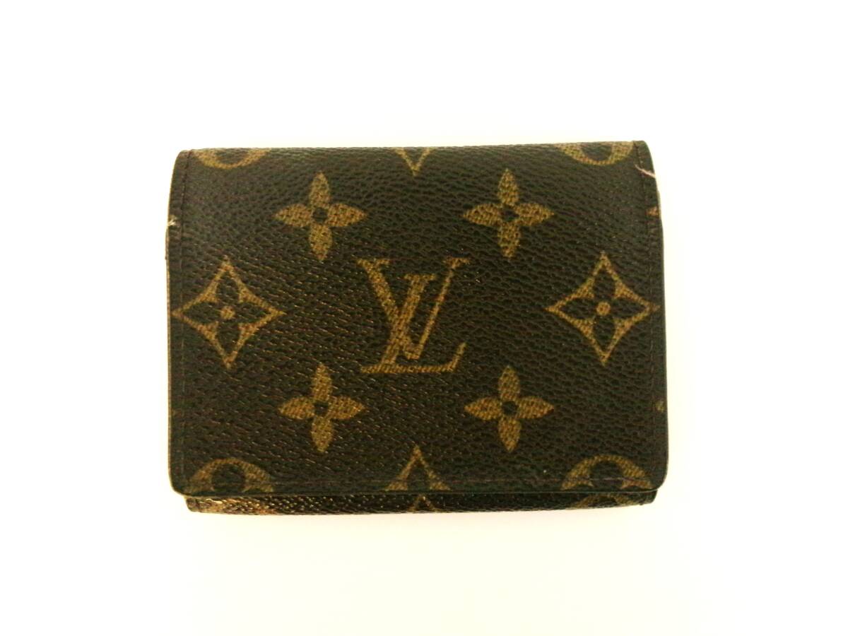 本物税込ルイヴィトン アンヴェロップ カルト ドゥ ヴィジット(M62920)名刺入れ拍卖