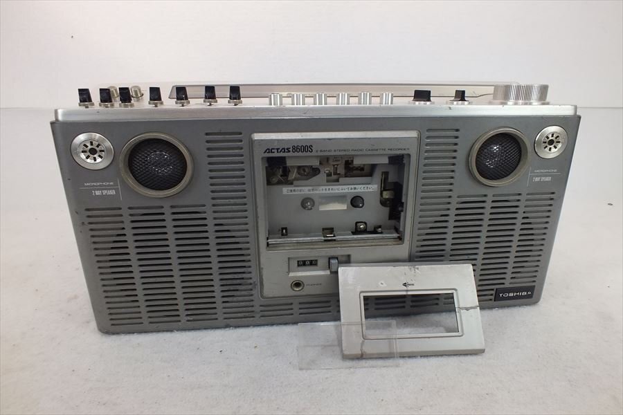 ★ TOSHIBA 東芝 RT-8600S カセットレコーダー 中古 現状品 250401E6355拍卖