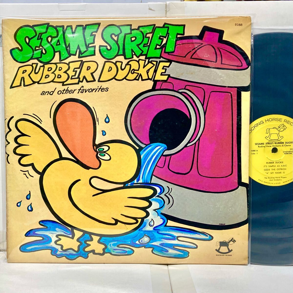 Sesame Street Rubber Duckie and Other Favorites セサミストリート【LP アナログ レコード】拍卖