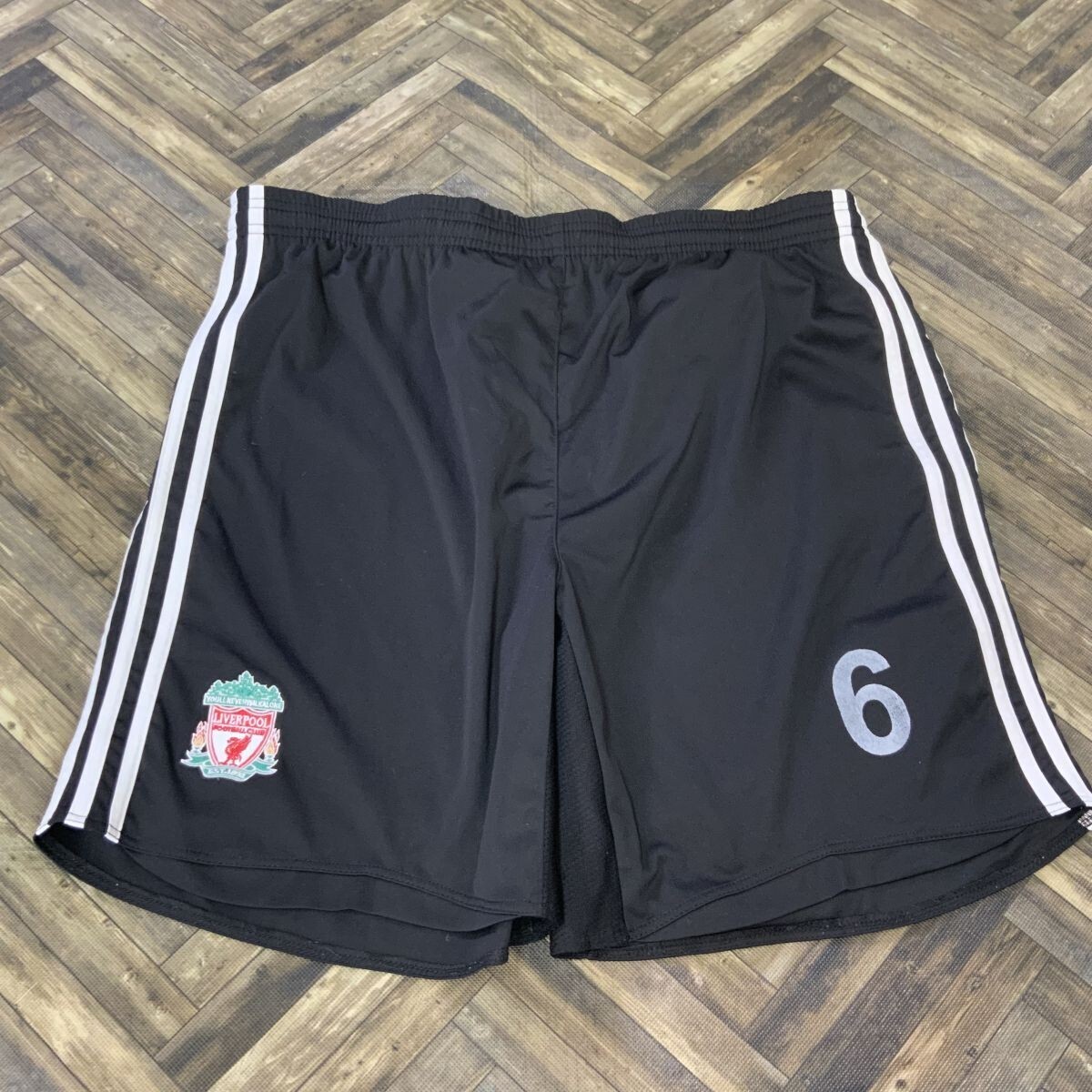 QS1588 ノーブランド品 リバプール #6 ハーパン ブラック 2X拍卖