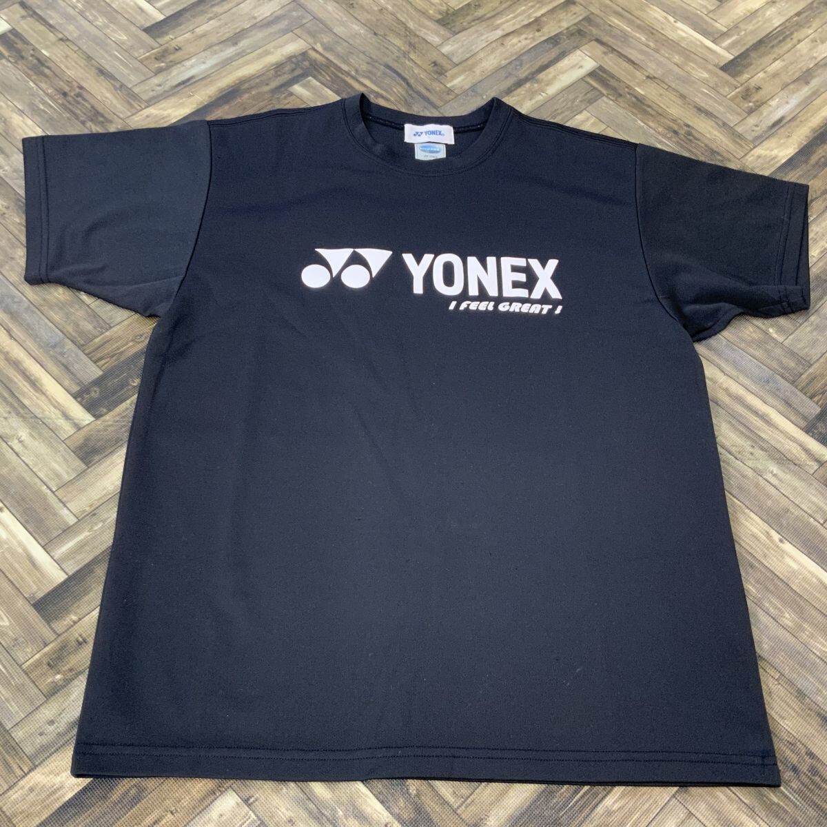 QS1169 YONEX ヨネックス 半袖Tシャツ スポーツウェア ブラック メンズS拍卖