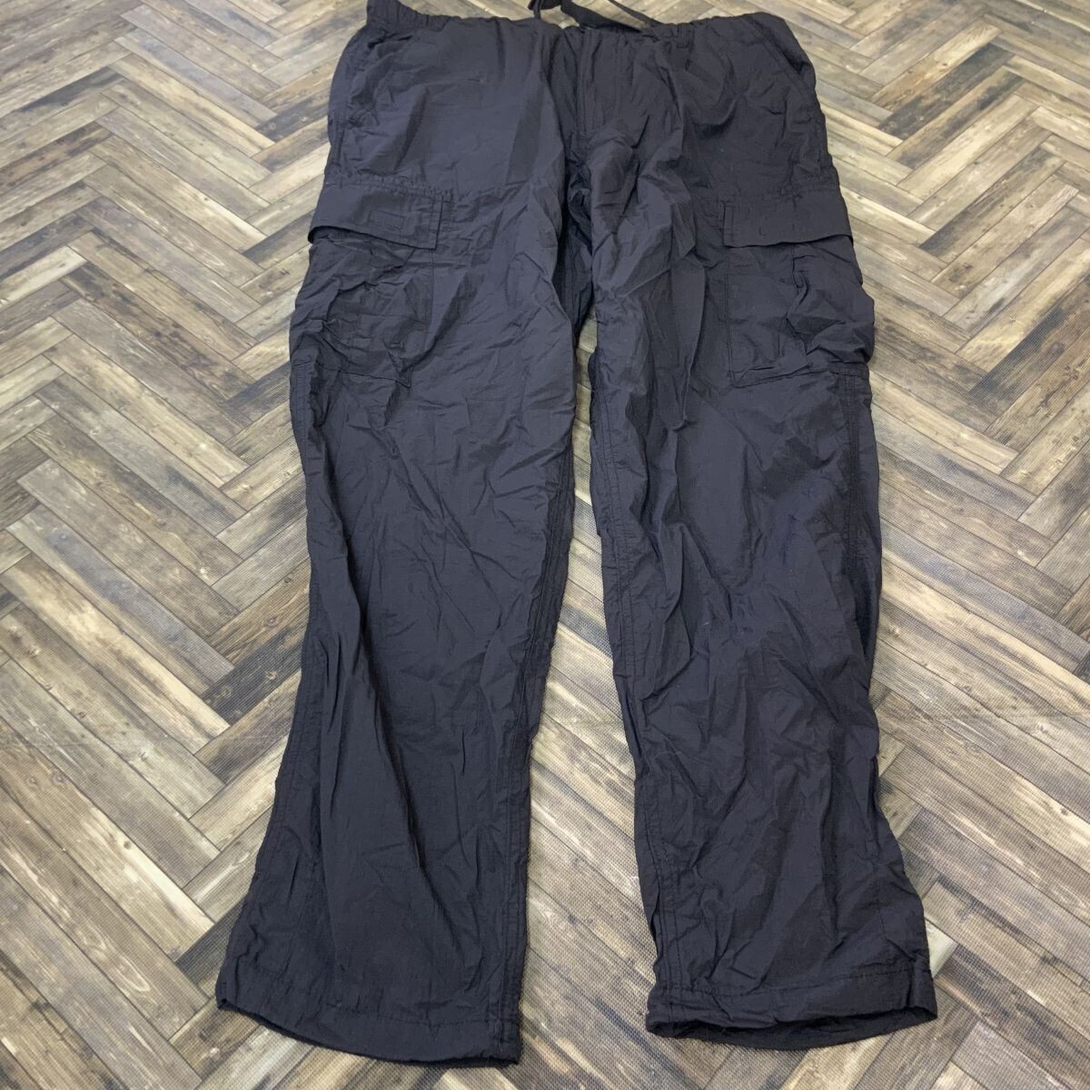 QS1410 フィールドコア ロングパンツ ナイロン 作業着 ブラック メンズLL拍卖