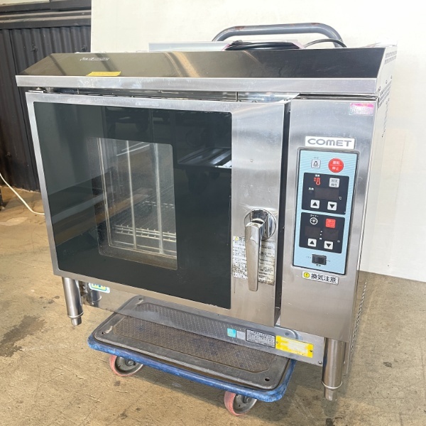 北海道・九州・沖縄・離島等追加送料有【中古】 コンベクションオーブン コメット CCO-G3 2016年製 プロパンガス 8391 業務用 厨房機器拍卖