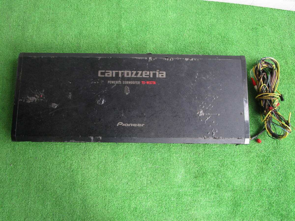 PIONEER パイオニア Carrozzeria カロッツェリア TS-WX77A パフードサブウーファー 中古 ☆070526 ZD拍卖