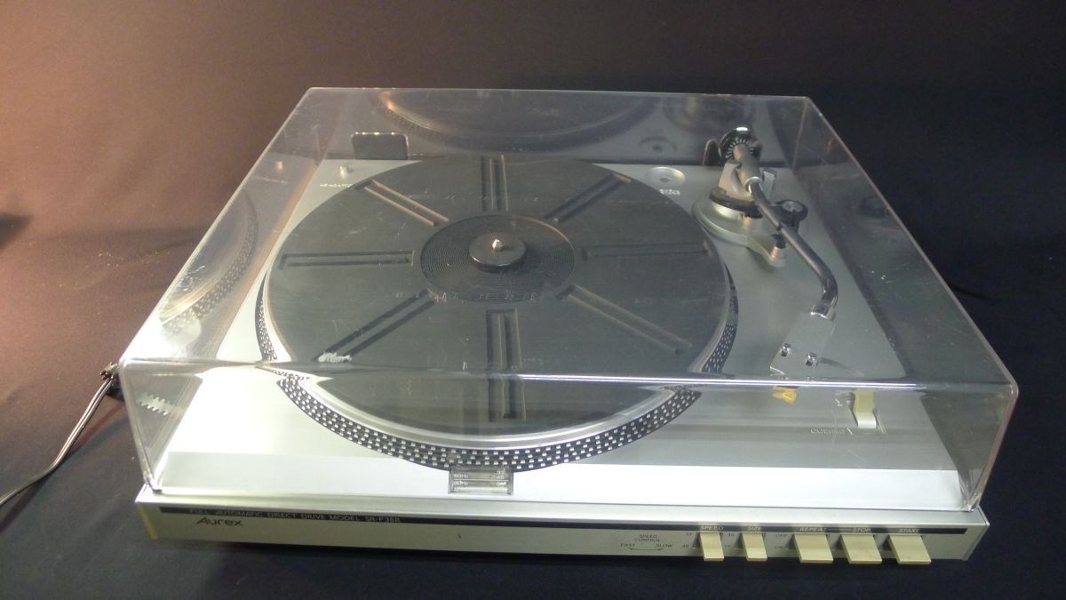 f◆1015 東芝 Aurex フルオートマチック・ダイレクトドライブレコードプレーヤー【SR-F35】/140拍卖