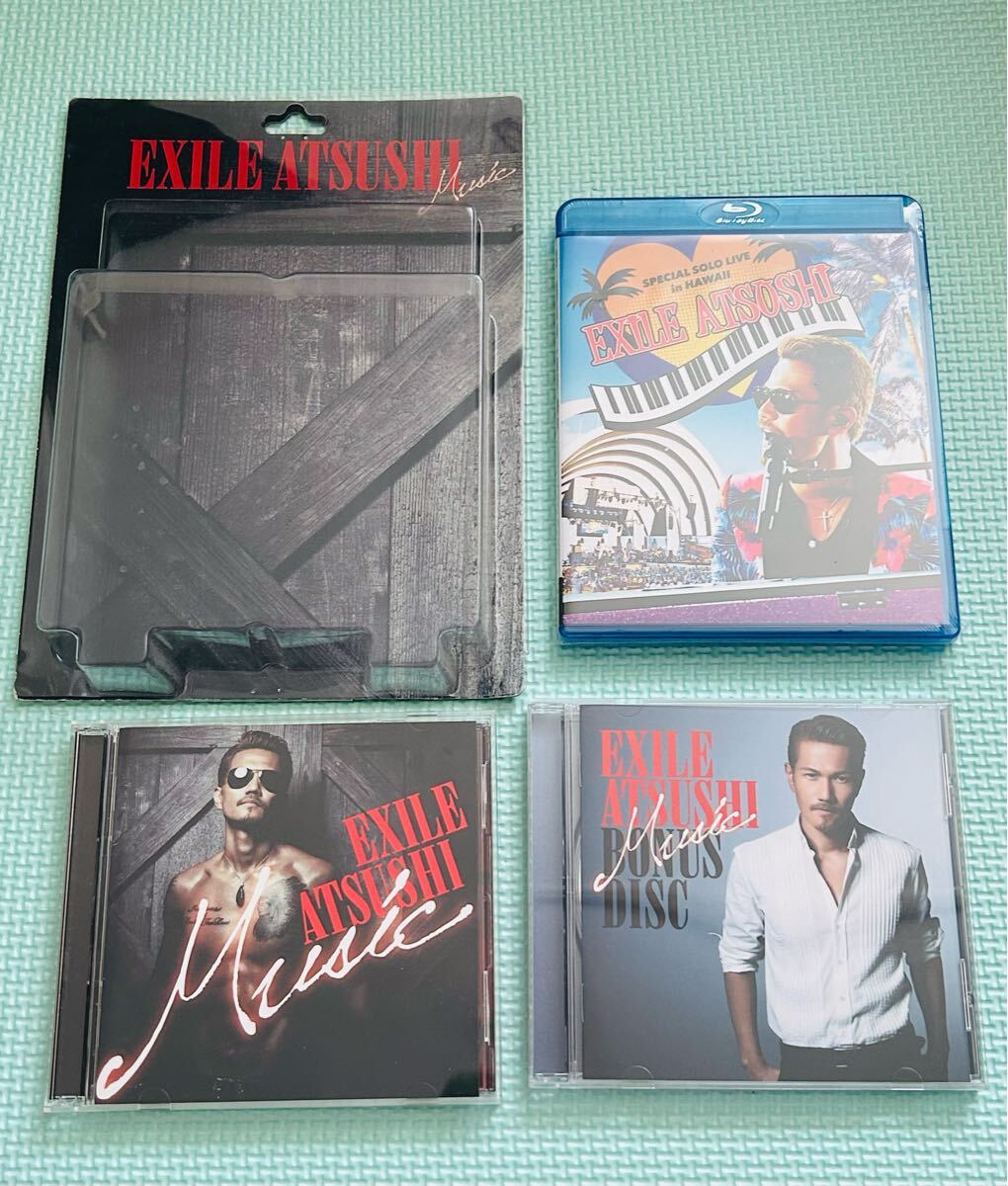 LIVEのBlu-ray未開封 パッケージややいたみ ディスク全て良好 EXILE ATSUSHI Music CD Blu-ray拍卖