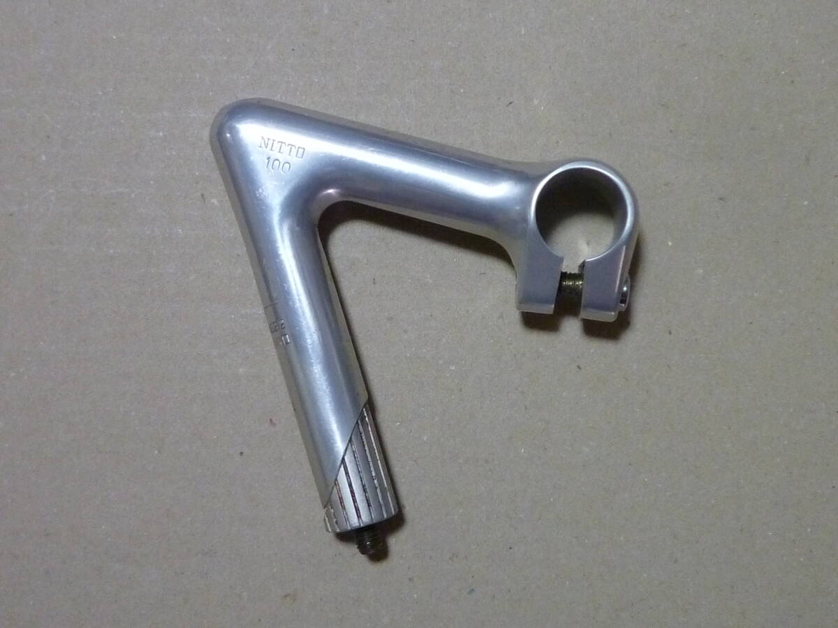 nitto NJPRO AA軽合アルミ競輪ステム 25.4 x 100mm NJS ピスト・トラック用 拍卖