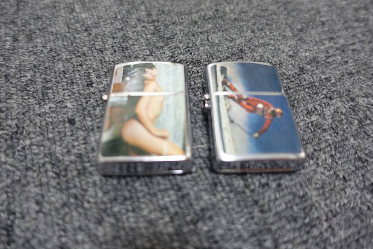★☆激レア 昭和もの Zippoタイプ ライター 未使用品 2個セット☆★拍卖