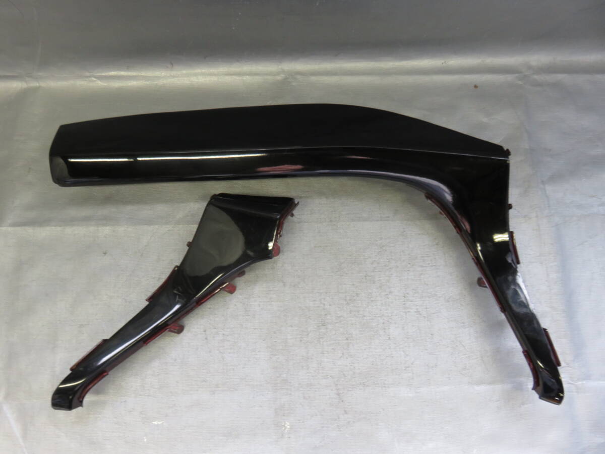 ★STD5836/アルファード/ヴェルファイア 20系後期ANH20W ANH25W GGH20W GGH25W インパネ パネル 2点セット 黒木目 55476-58020/30拍卖