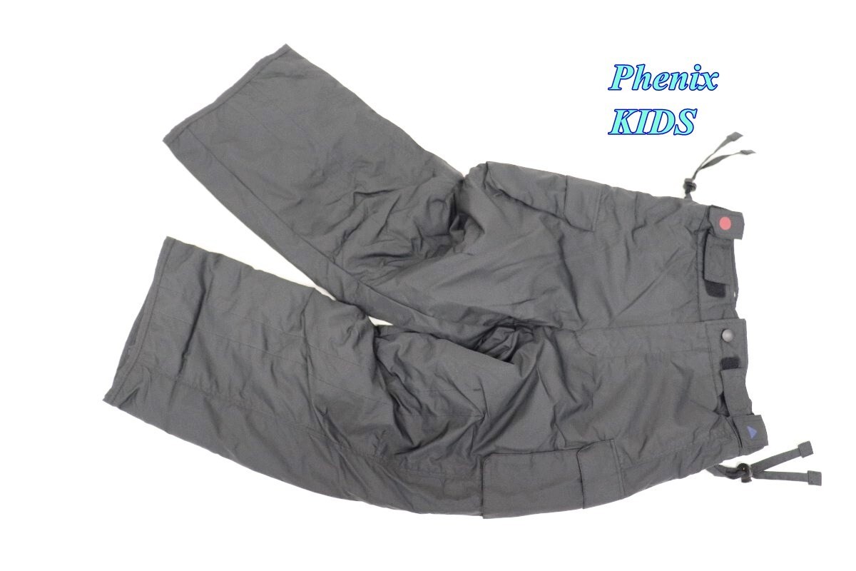 ワケあり Phenix フェニックス ジュニア スキーパンツ ブラック タグなし PKA4211 スポーツ R2506-028拍卖