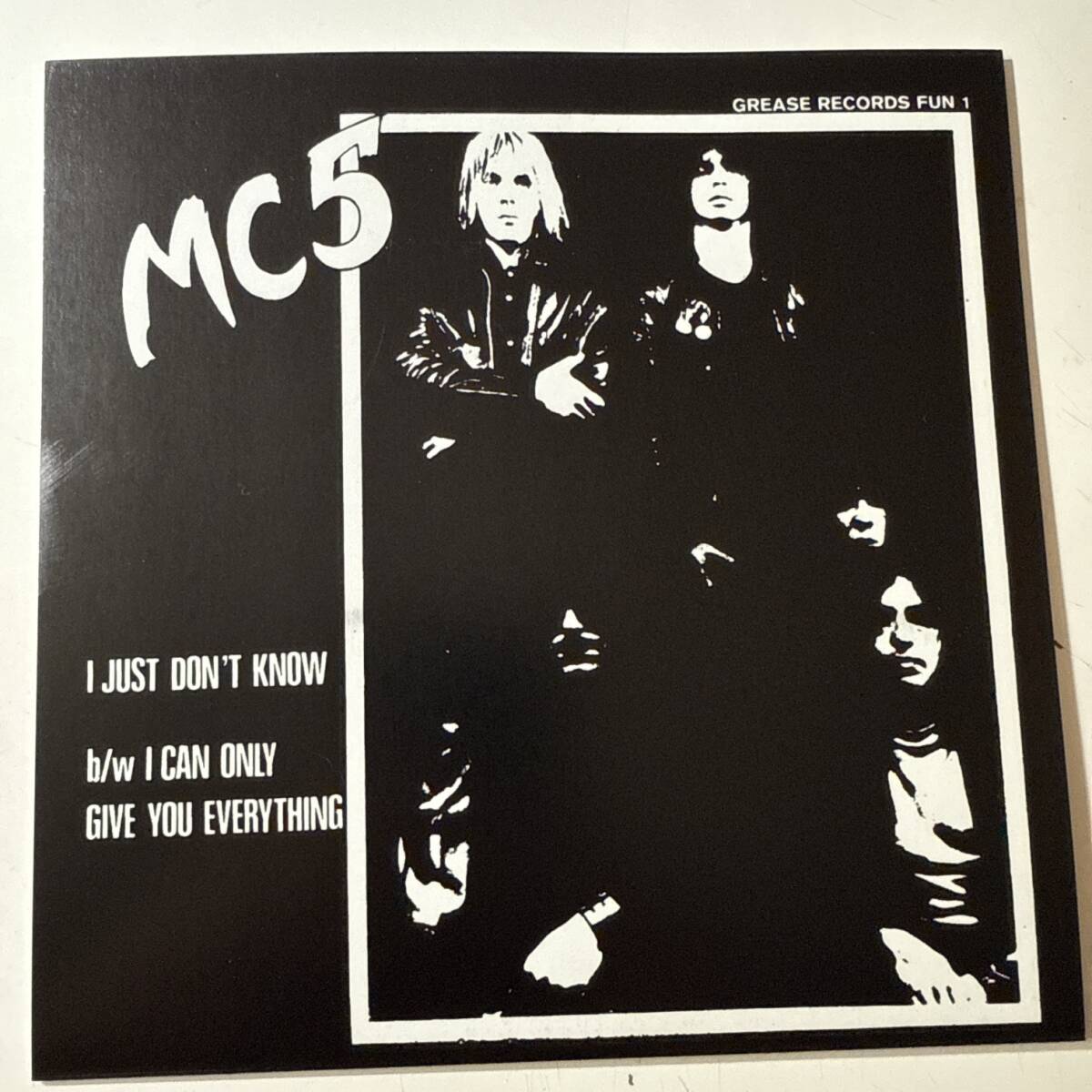 MC5 - I Just Don't Know / I Can Only Give You Everything☆US Re 7″☆限定プレス盤☆Unofficial Release拍卖
