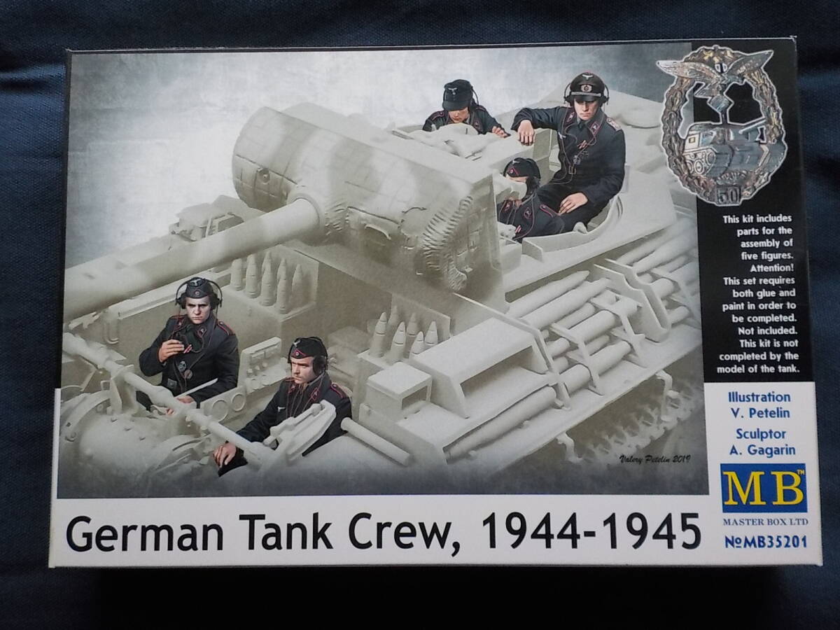 マスターBOX ジャーマン タンク クルーMB35201拍卖