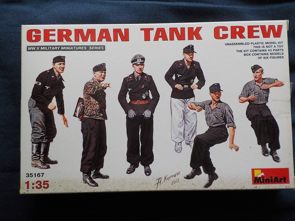 MiniArt 1/35 ジャーマン タンク クルー35167拍卖