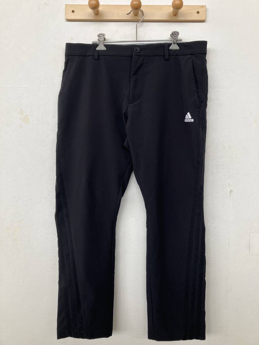 adidas PAKAIAN adidas アディダス メンズ 3本ラインストレッチパンツW88拍卖