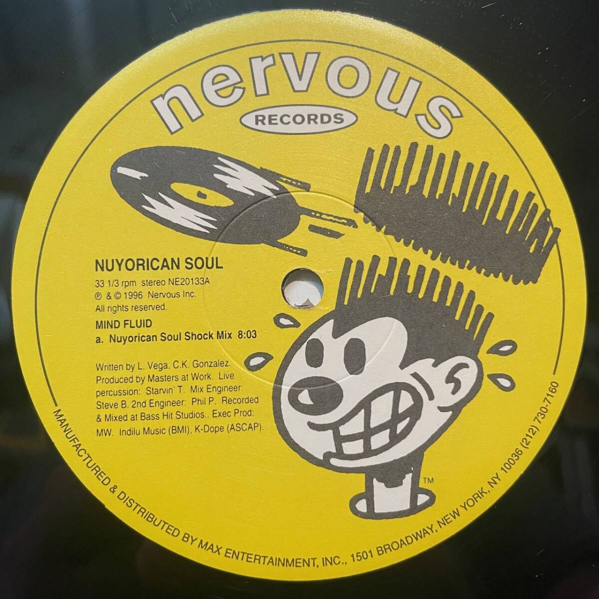 【即決/再生確認済み】Nuyorican Soul/Mind Fluid/Nervous Records NE20133/Masters At Work拍卖