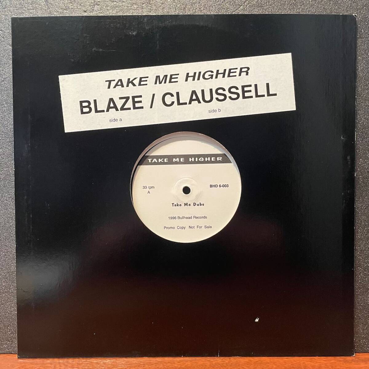 【即決/再生確認済み/美盤】Diana Ross/Take Me Higher (Take Me Dubs)/Blaze & Joe Claussell Remix/Bullhead Records BHD 6-003拍卖