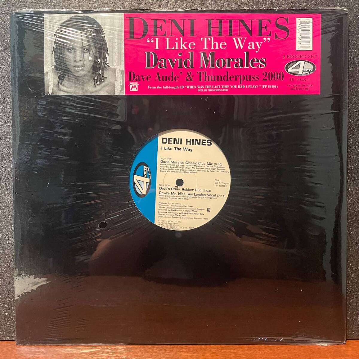 【即決/再生確認済み】2枚組/Deni Hines/I Like The Way/David Morales/4 Play Records Inc. 4P 1018-1拍卖