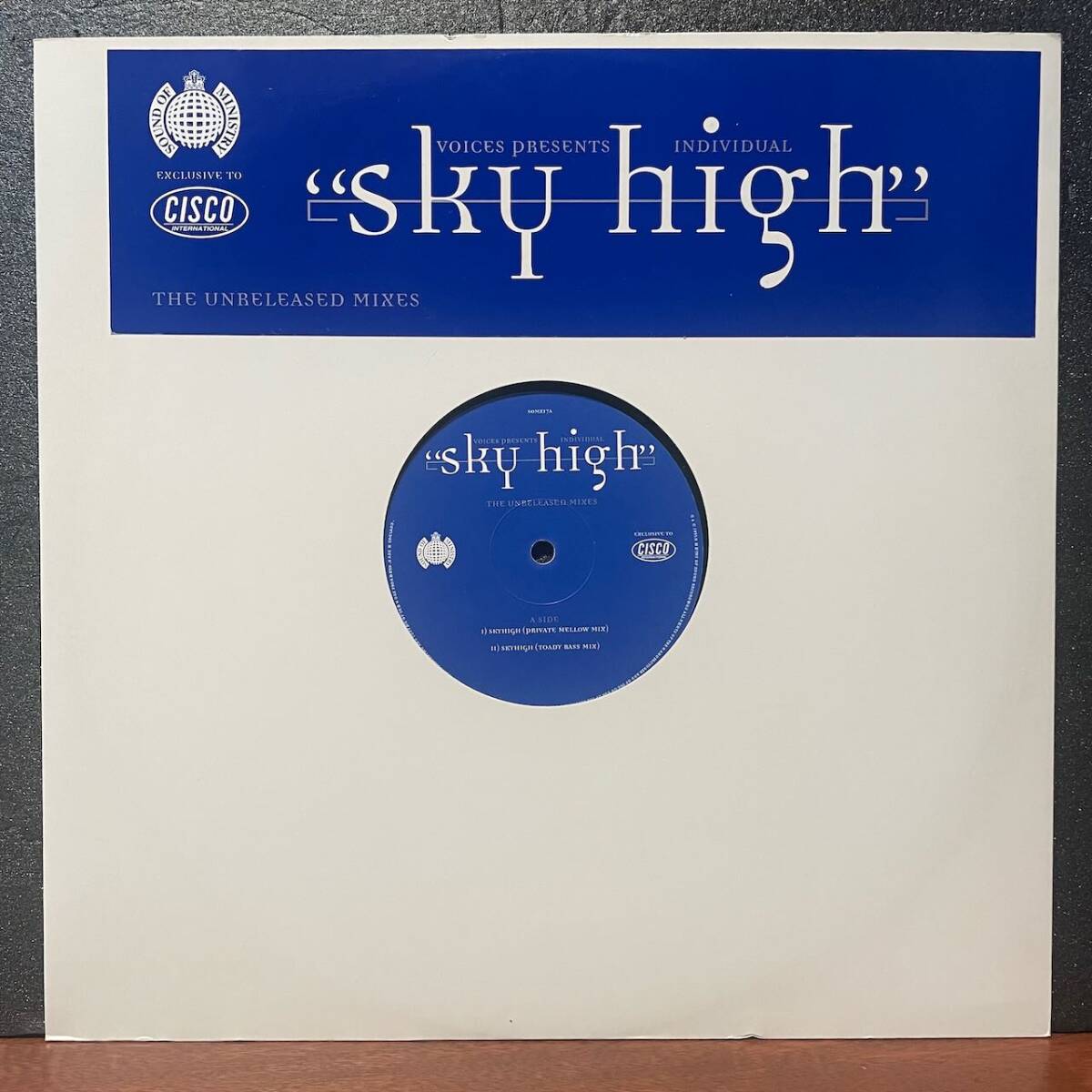 【即決/再生確認済み/美盤NM】Voices Presents Individual/Sky High (The Unreleased Mixes)/Sound Of Ministry SOMX17/CISCO拍卖