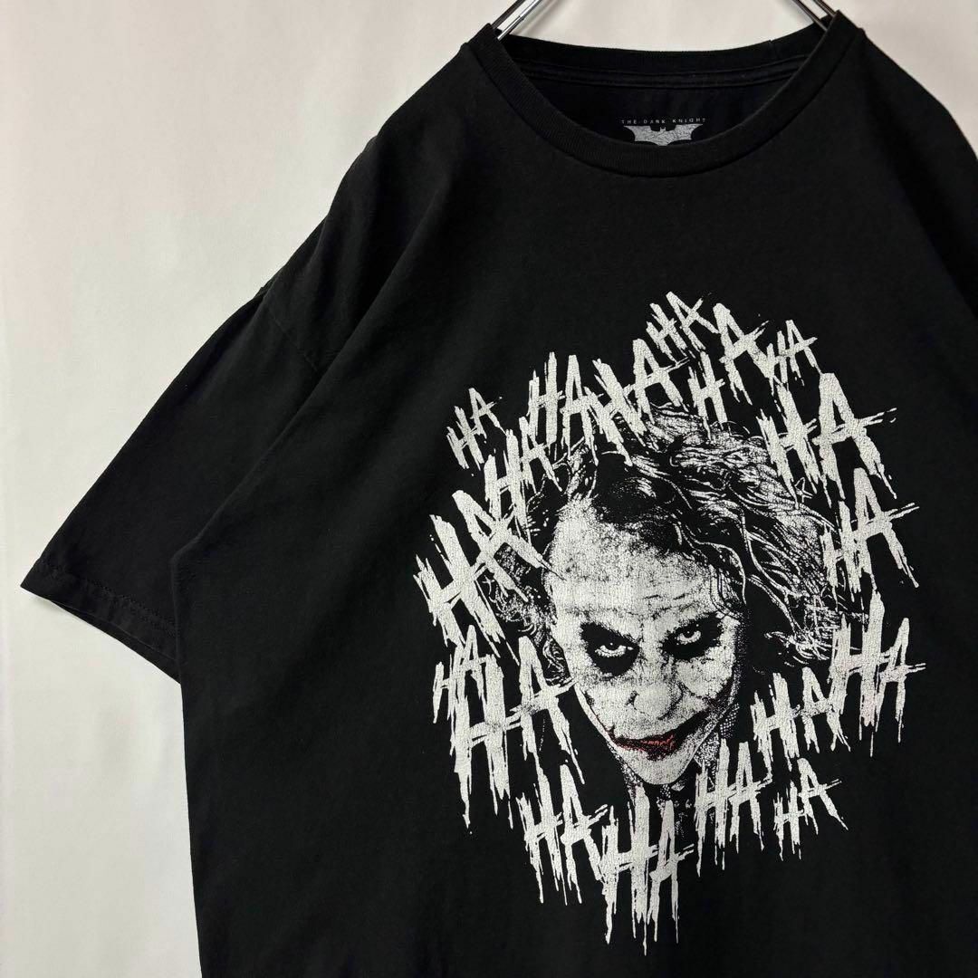 ジョーカー ダークナイト ムービーTシャツ ヒースレジャー ブラック XLサイズ 古着拍卖