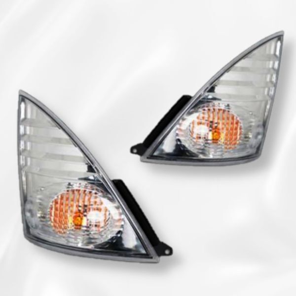 日野 レンジャープロ クリスタル コーナーレンズ 交換タイプ 左右 ウィンカー メッキ カスタム パーツ 部品 オプション ウィンカーレンズ拍卖