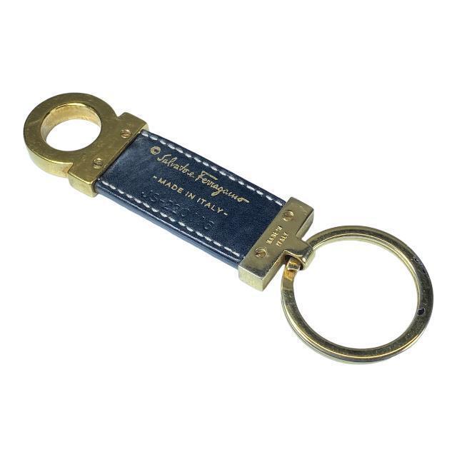 Salvatore Ferragamo ガンチーニ キーホルダー レザー GP拍卖