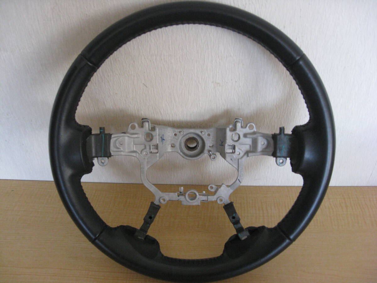 AGH30/35/GGH30/35 アルファード・ヴェルファイア 純正レザー ステアリング ハンドル ブラック 45100-58130-C0【25A-11】 拍卖