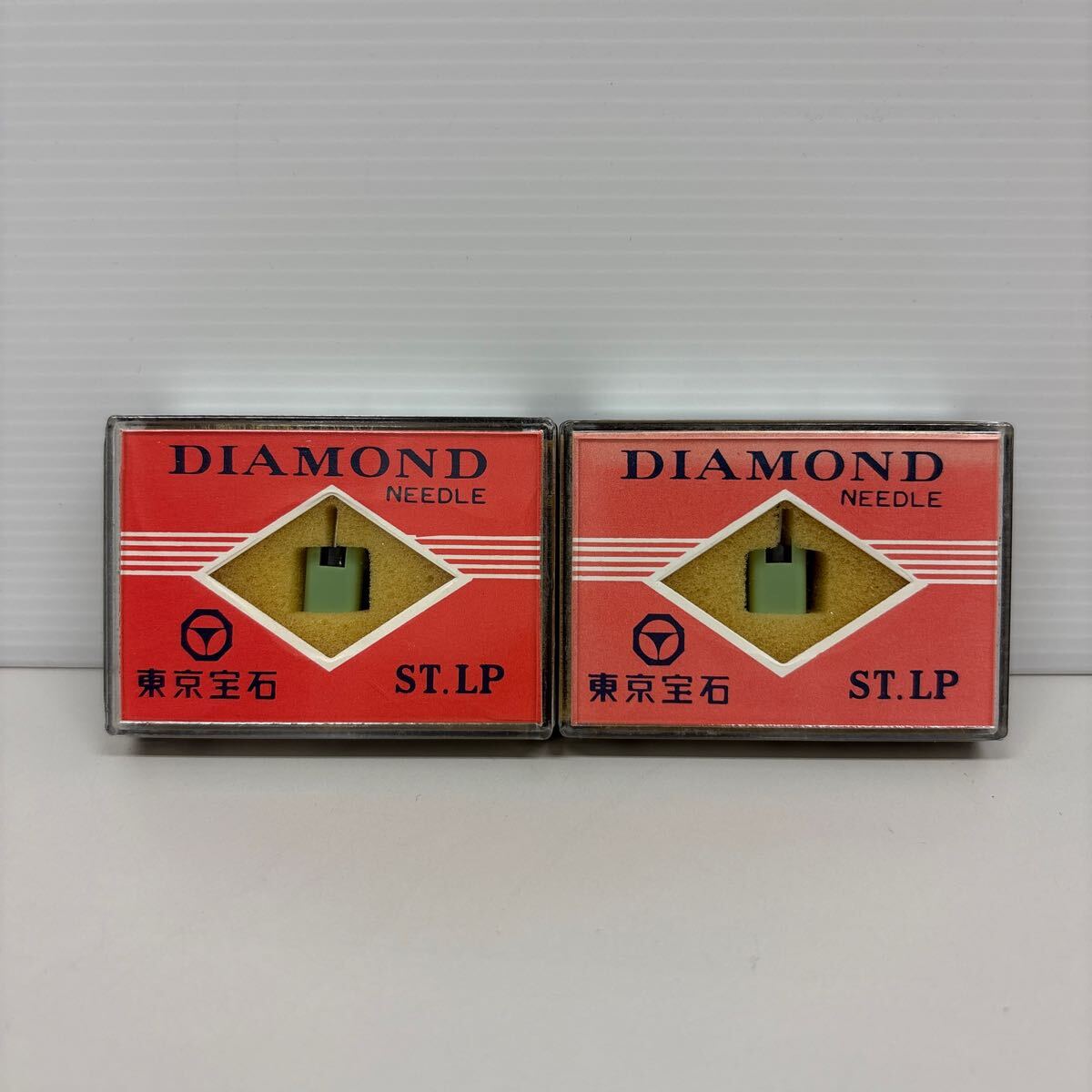 未使用品 レコード針 3D-31 2点 東京宝石 ST.LP DIAMOND 長期保管 レコード交換針 JICO拍卖