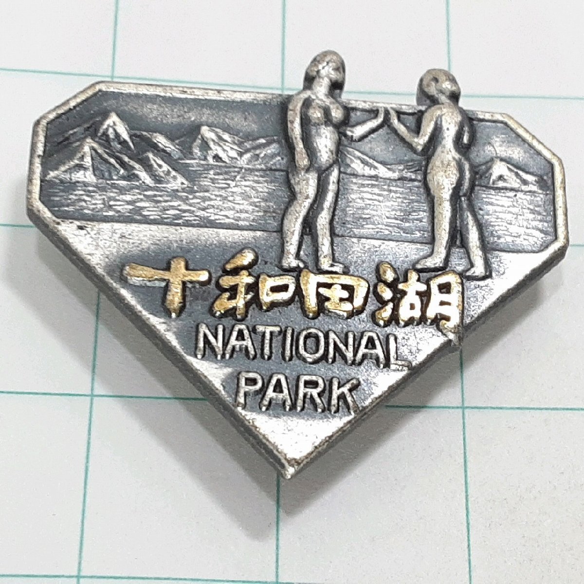 送料無料)十和田湖 観光 旅行 登山 記念 山バッジ ピンバッジ PINS ピンズ A30533拍卖