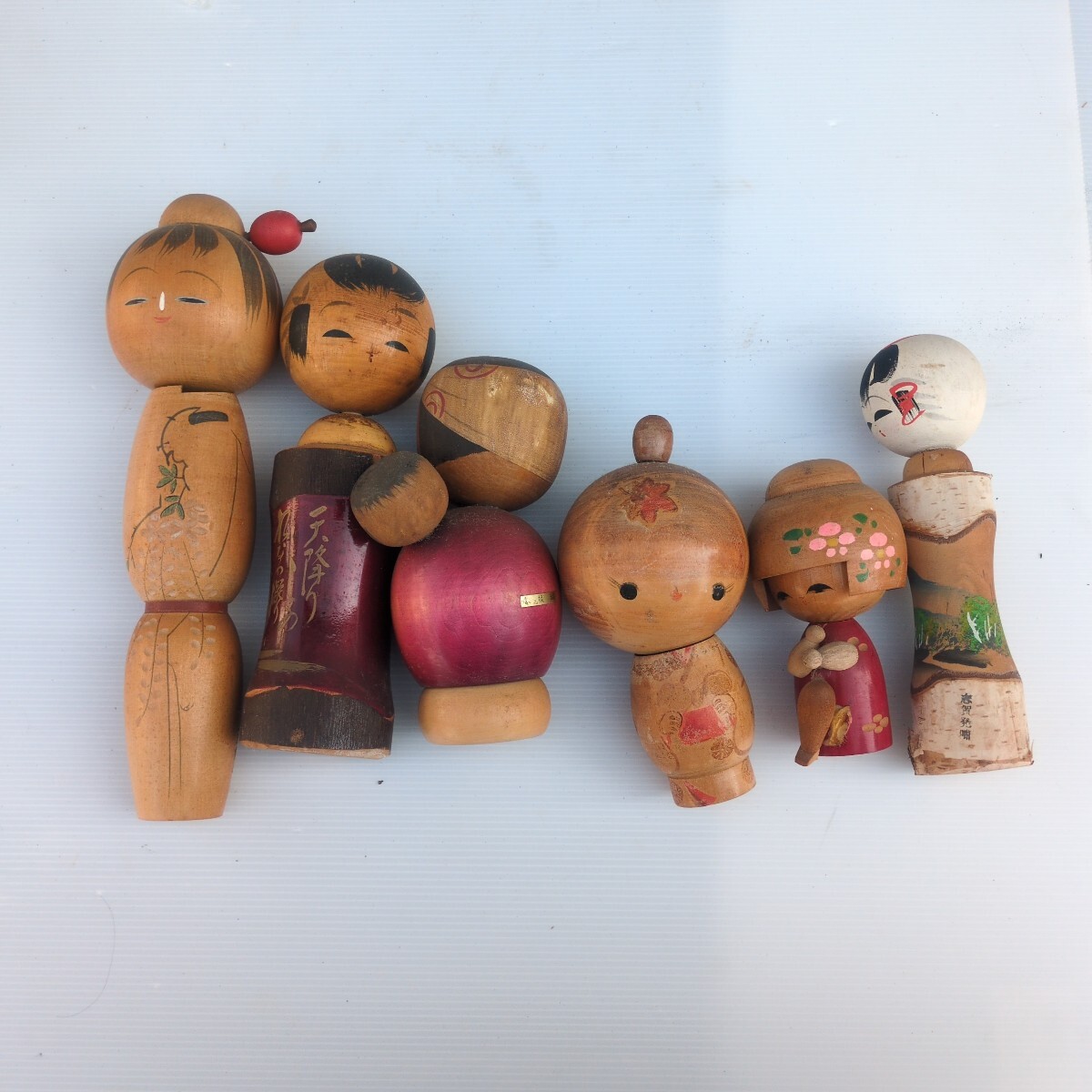 CB91 80サイズ 2.5kg 郷土玩具 伝統工芸 伝統こけし 創作こけし こけし拍卖