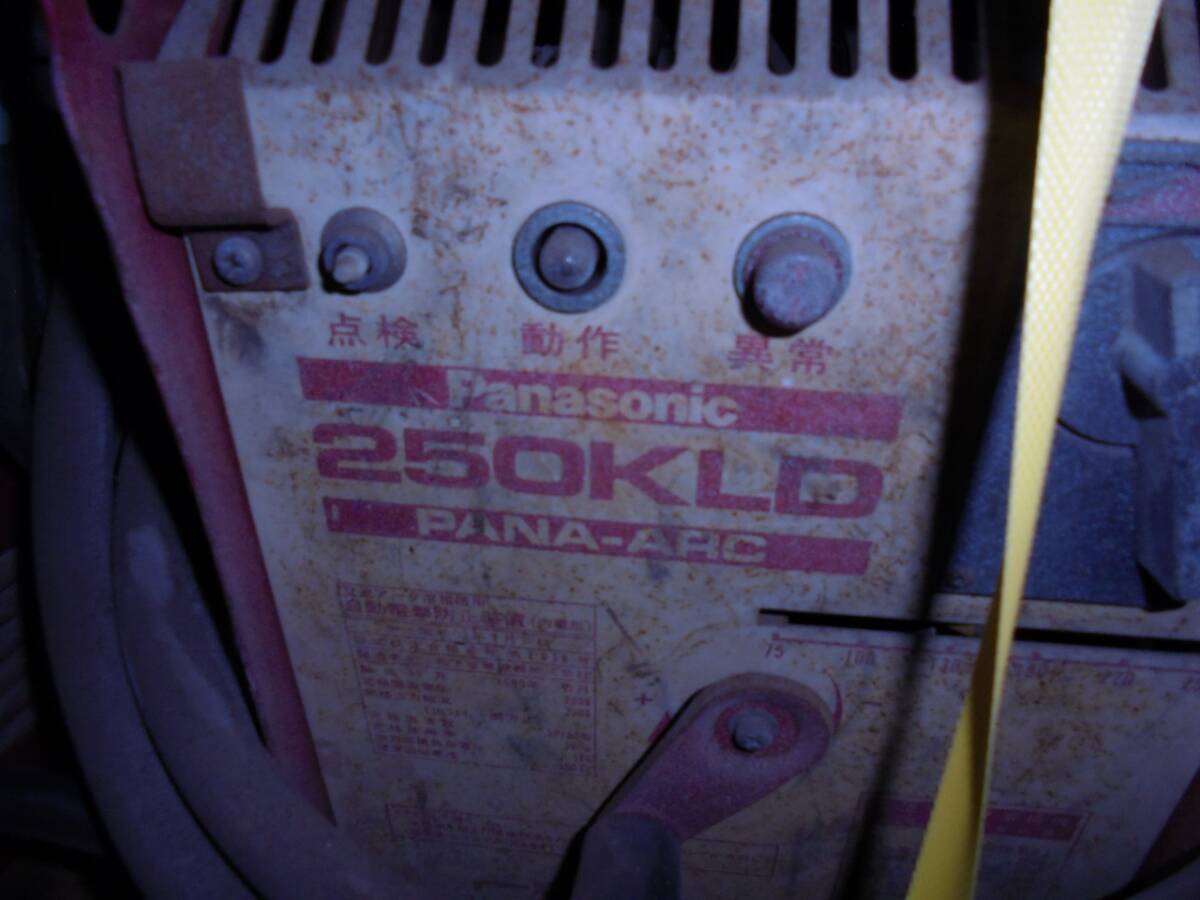 Panasonic パナソニック PANA-ARC 交流アーク溶接機 250KLD拍卖