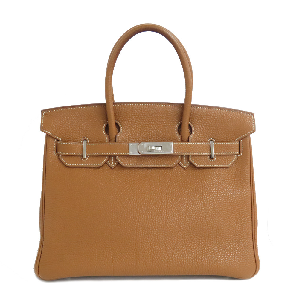 【名古屋】エルメス バーキン 30 ゴールド シルバー金具 トゴ I刻印 ハンドバッグ レディース拍卖