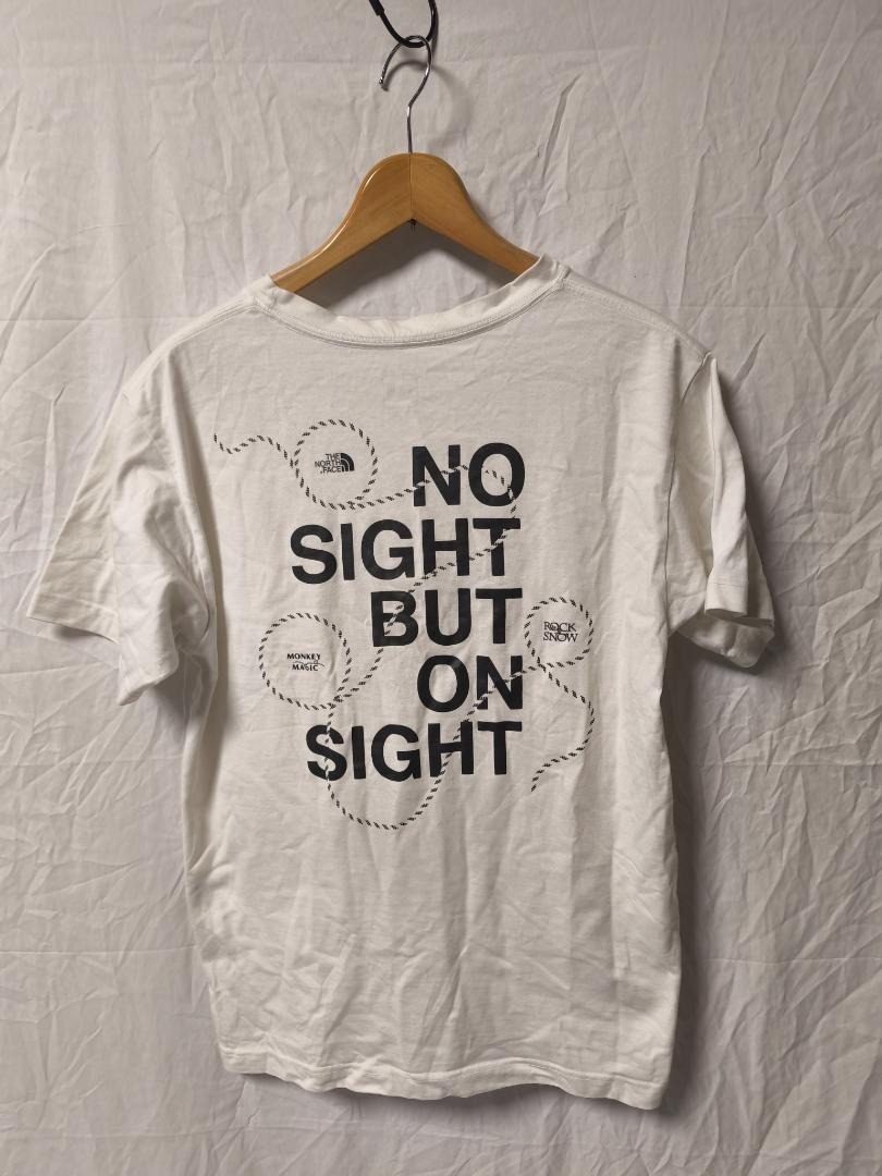 THE NORTH FACE ロゴ Tシャツ 半袖 白 メンズ M拍卖