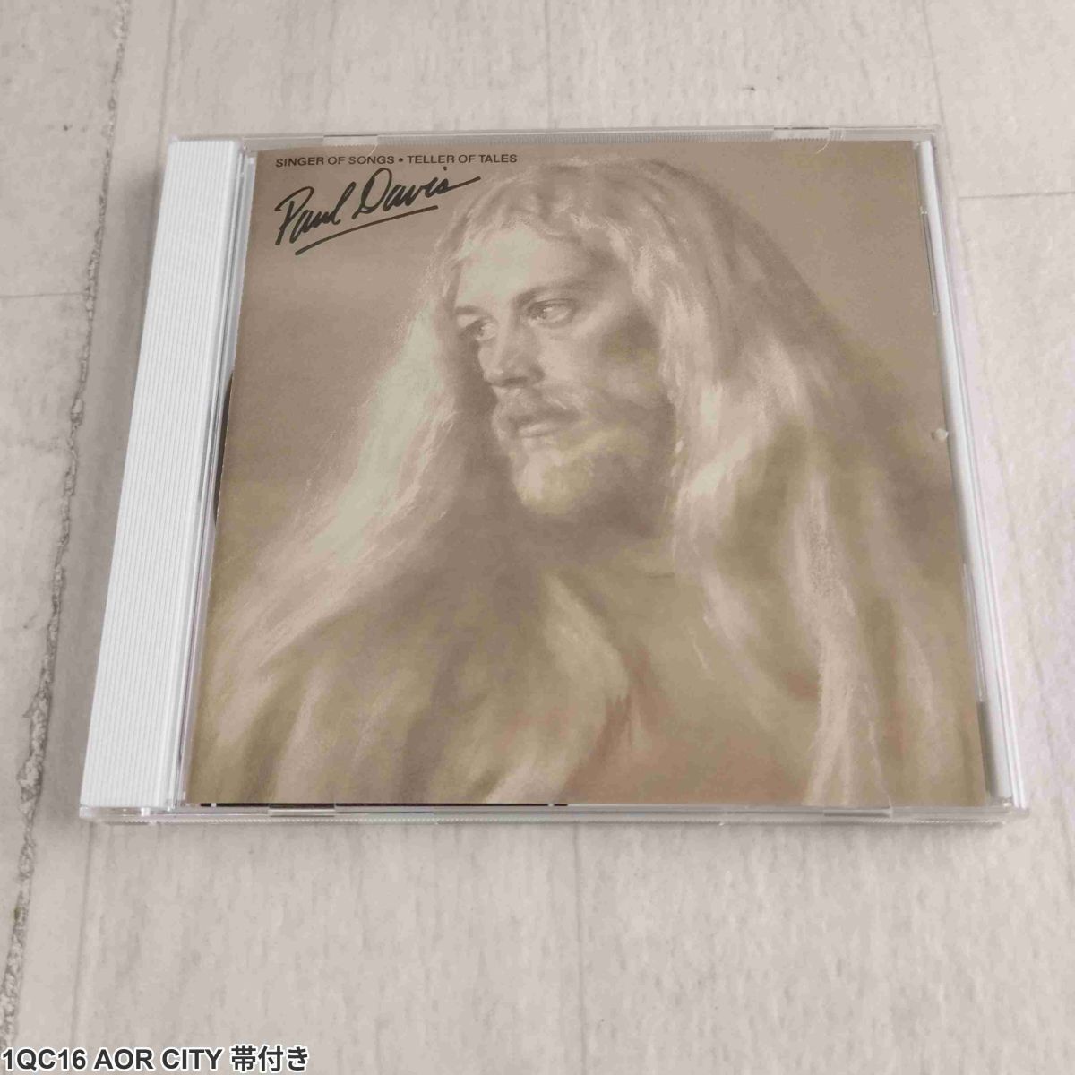 1QC16 CD ポール・デイヴィス アイ・ゴー・クレイジー SINGER OF SONGS TELLER OF TALES Paul Davis AOR CITY 帯付き拍卖