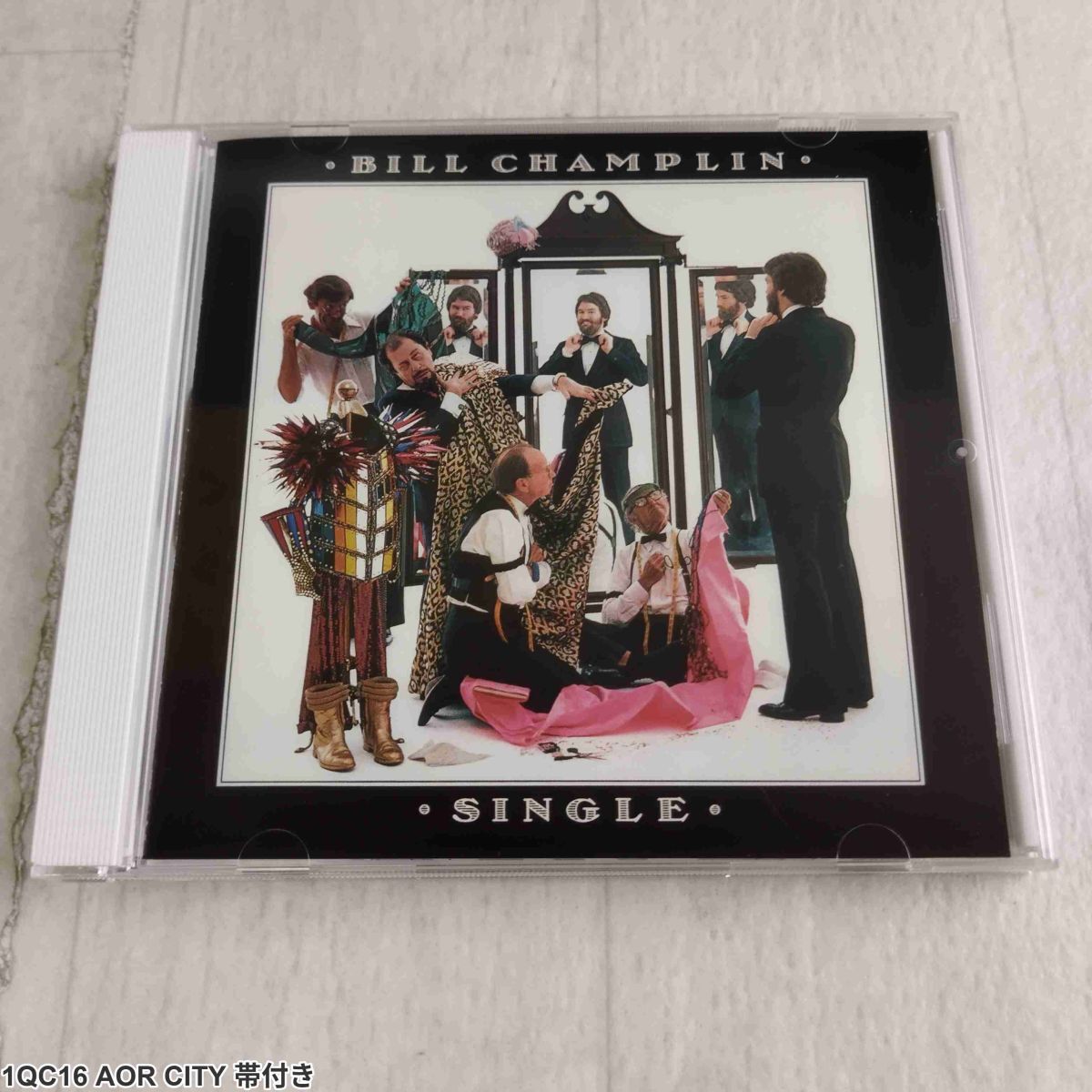 1QC16 CD ビル・チャンプリン 独身貴族 シングル Bill Champlin SINGLE AOR CITY 帯付き拍卖