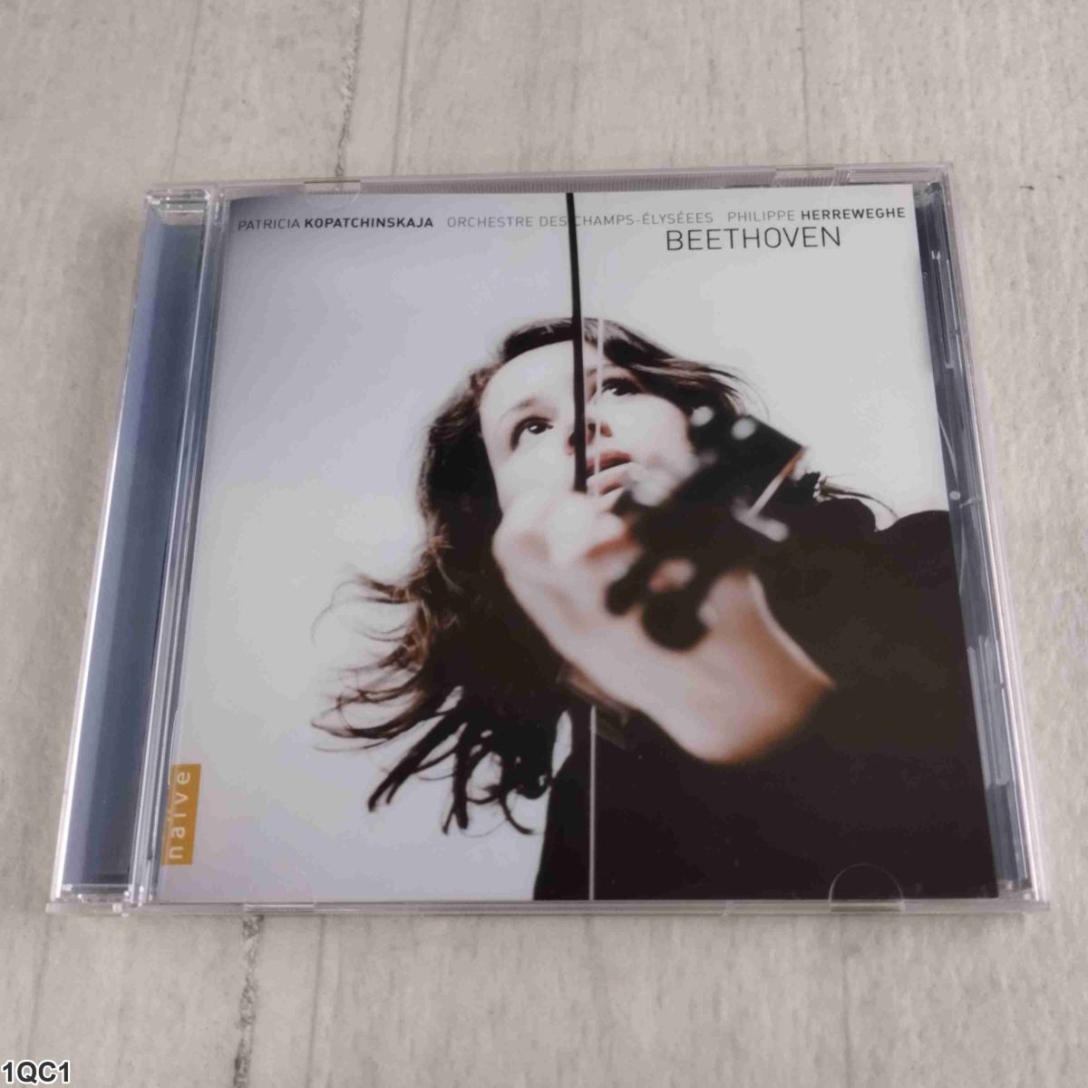 1QC1 CD コパチンスカヤ ベートーヴェン ヴァイオリン協奏曲 Beethoven Violin Concerto KOPATCHINSKAJA 帯付き拍卖