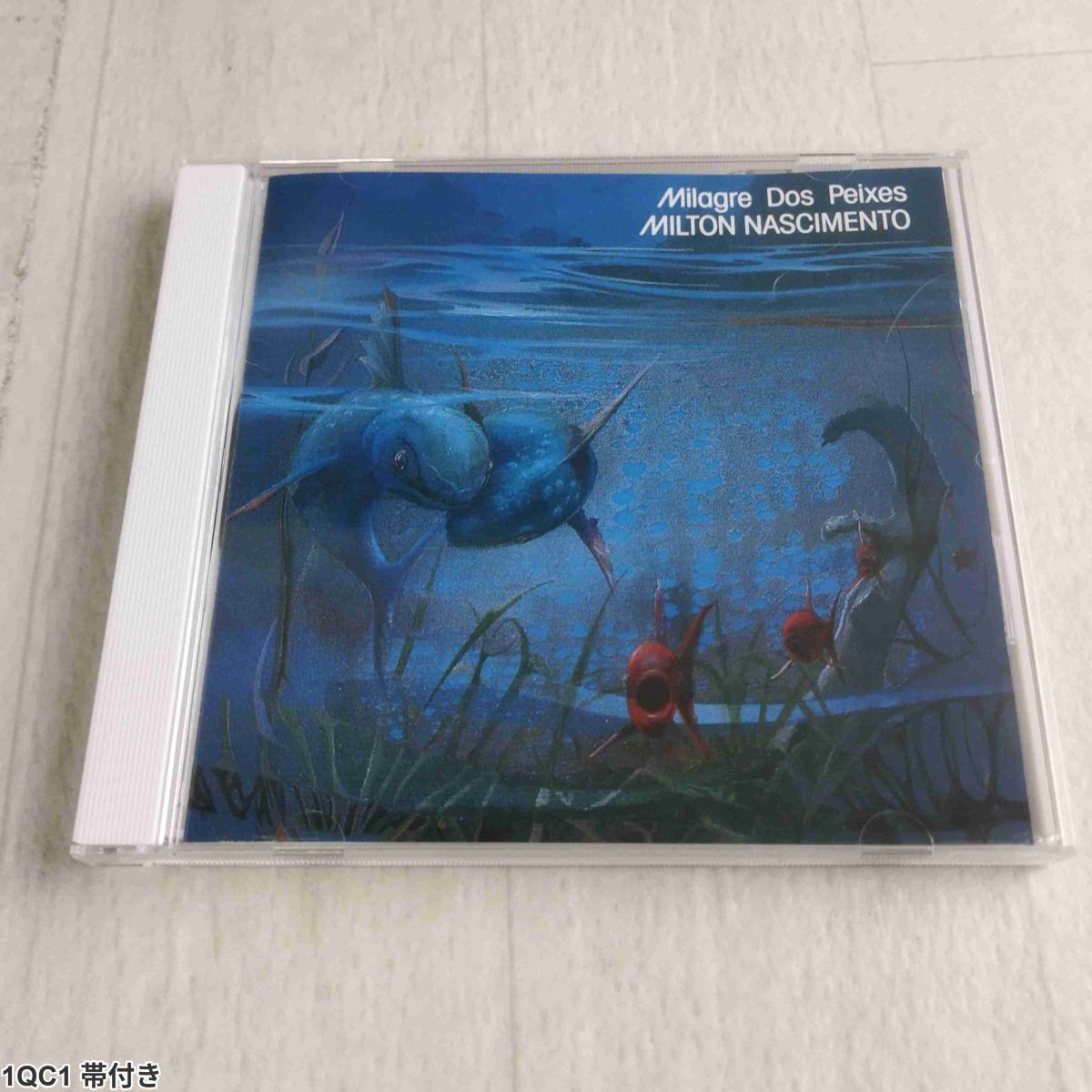 1QC1 CD Milton Nascimento Milagre Dos Peixes ミルトン・ナシメント ミラグリ・ドス・ペイシェス 帯付き拍卖