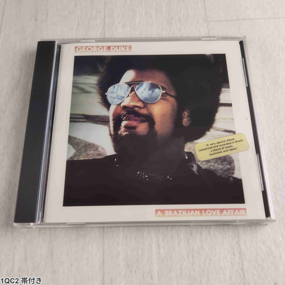 1QC2 CD ジョージ・デューク ブラジリアン・ラヴ・アフェア A Brazilian Love Affair George Duke 帯付き拍卖