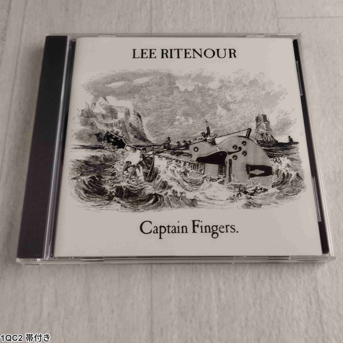 1QC2 CD Lee Ritenour Captain Fingers リー・リトナー キャプテン・フィンガーズ 帯付き拍卖