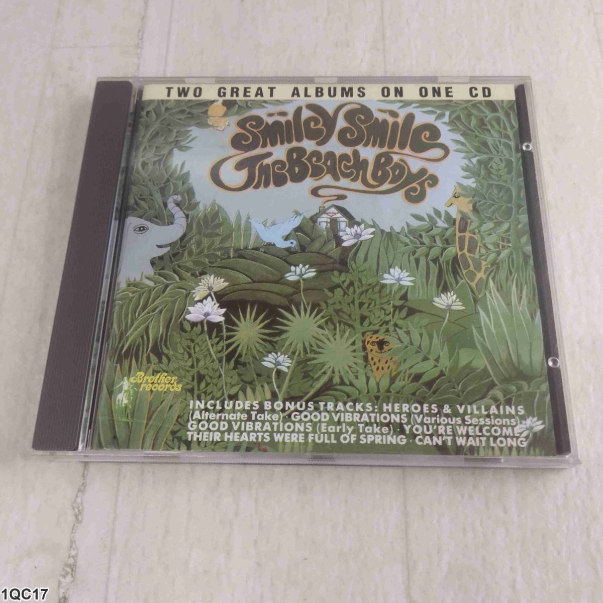 1QC17 CD The Beach Boys Smile Smile Wild Honey拍卖