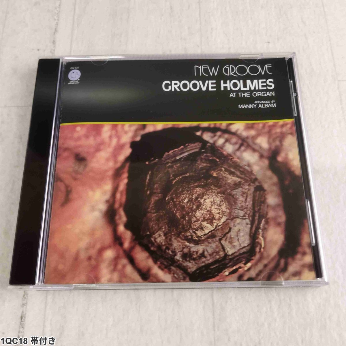 1QC18 CD Richard Groove Holmes New Groove リチャード・グルーヴ・ホルムズ 帯付き拍卖