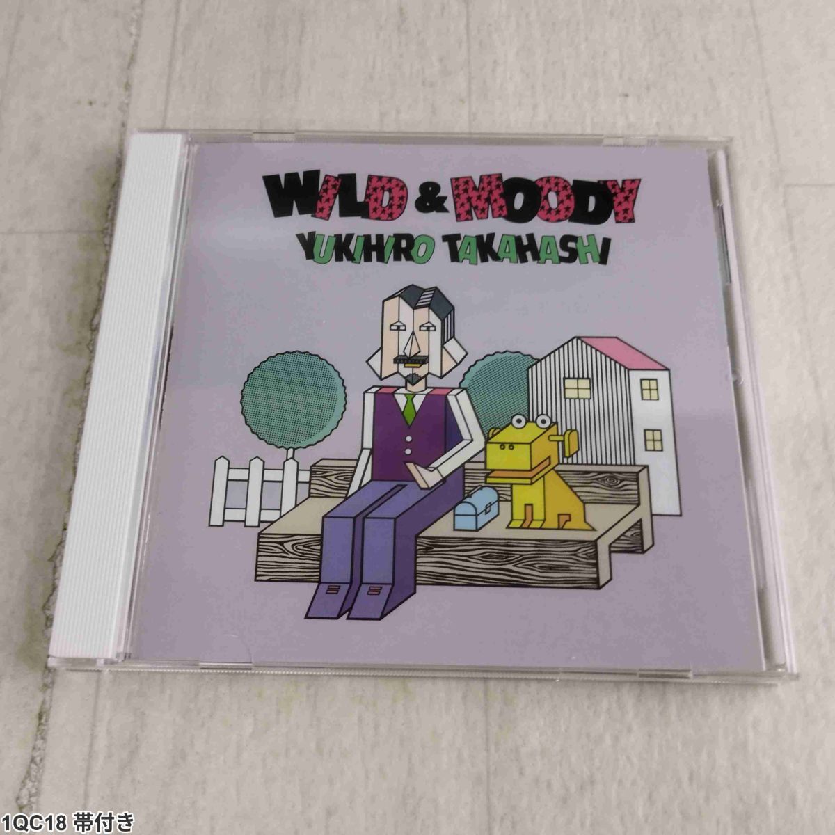 1QC18 CD 高橋幸宏 ワイルド・アンド・ムーディー WILD & MOODY Yukihiro Takahashi 帯付き拍卖