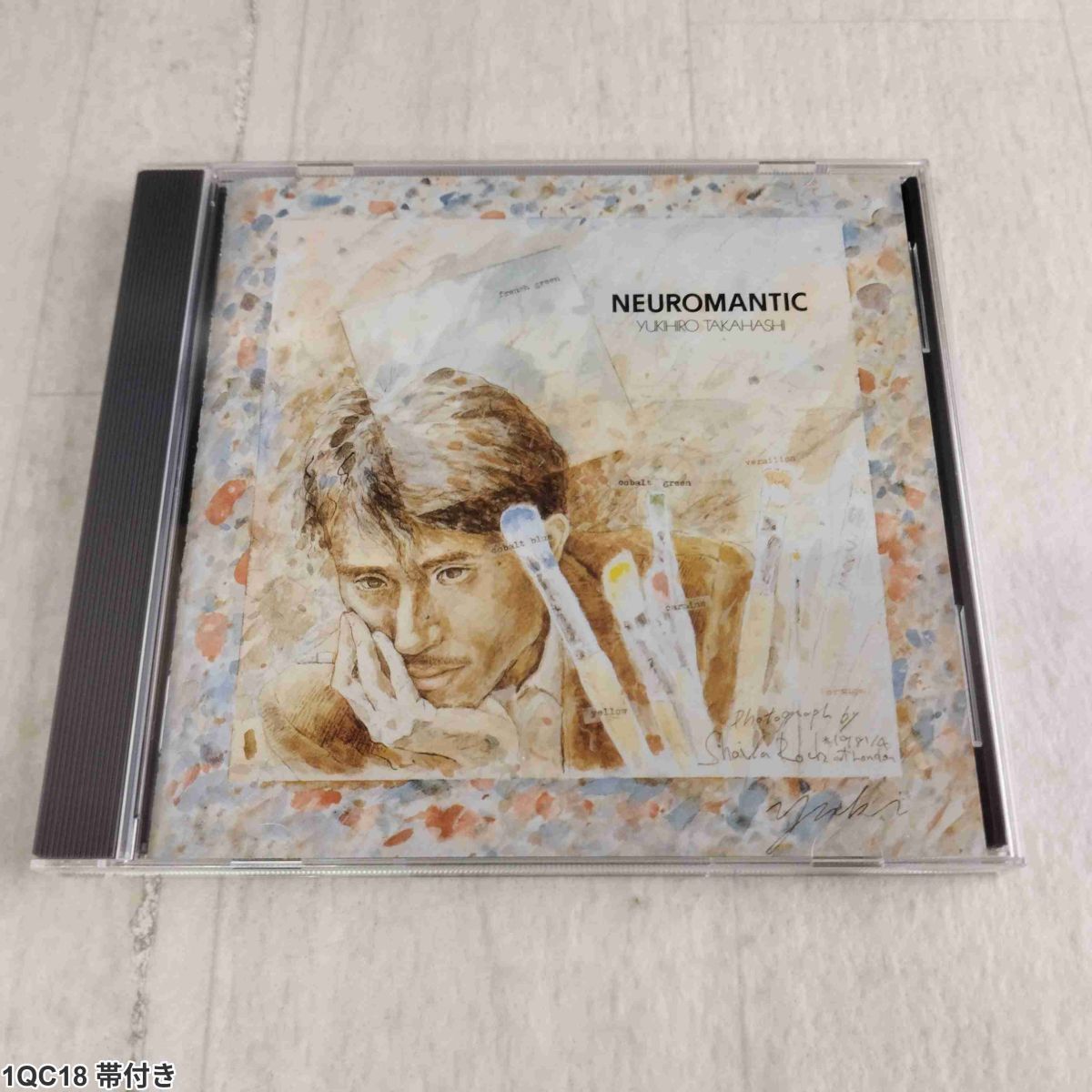1QC18 CD 高橋幸宏 ニウロマンティック ロマン神経症 Yukihiro Takahashi Neuromantic 帯付き拍卖