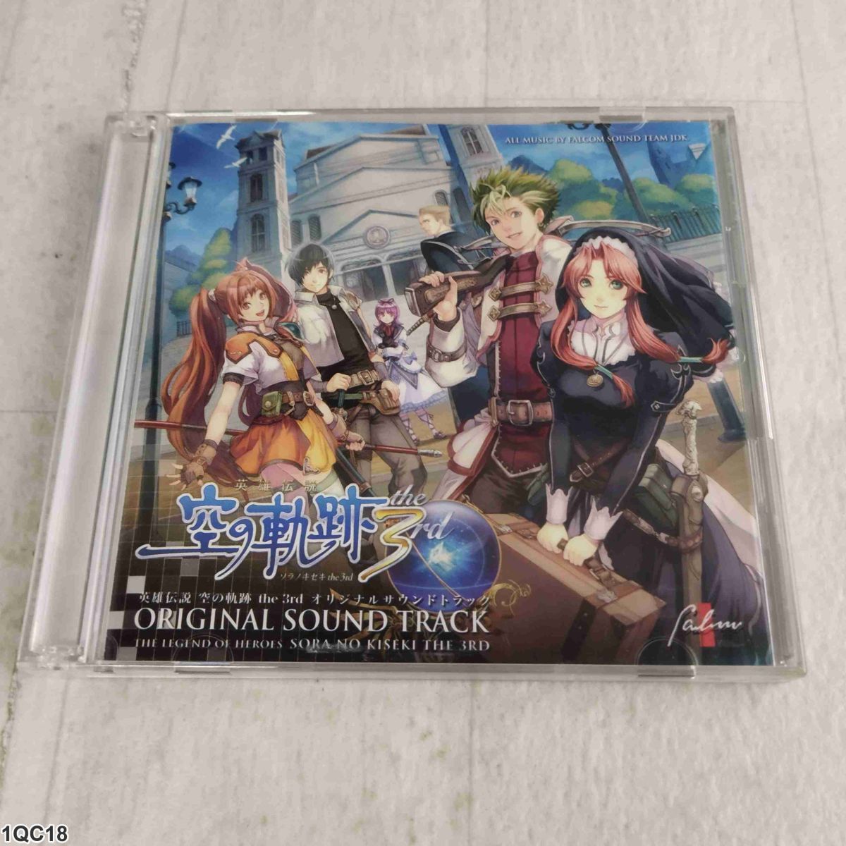 1QC18 CD サウンドトラック 英雄伝説 空の軌跡 the 3rd Soundtrack 2枚組 帯付き拍卖