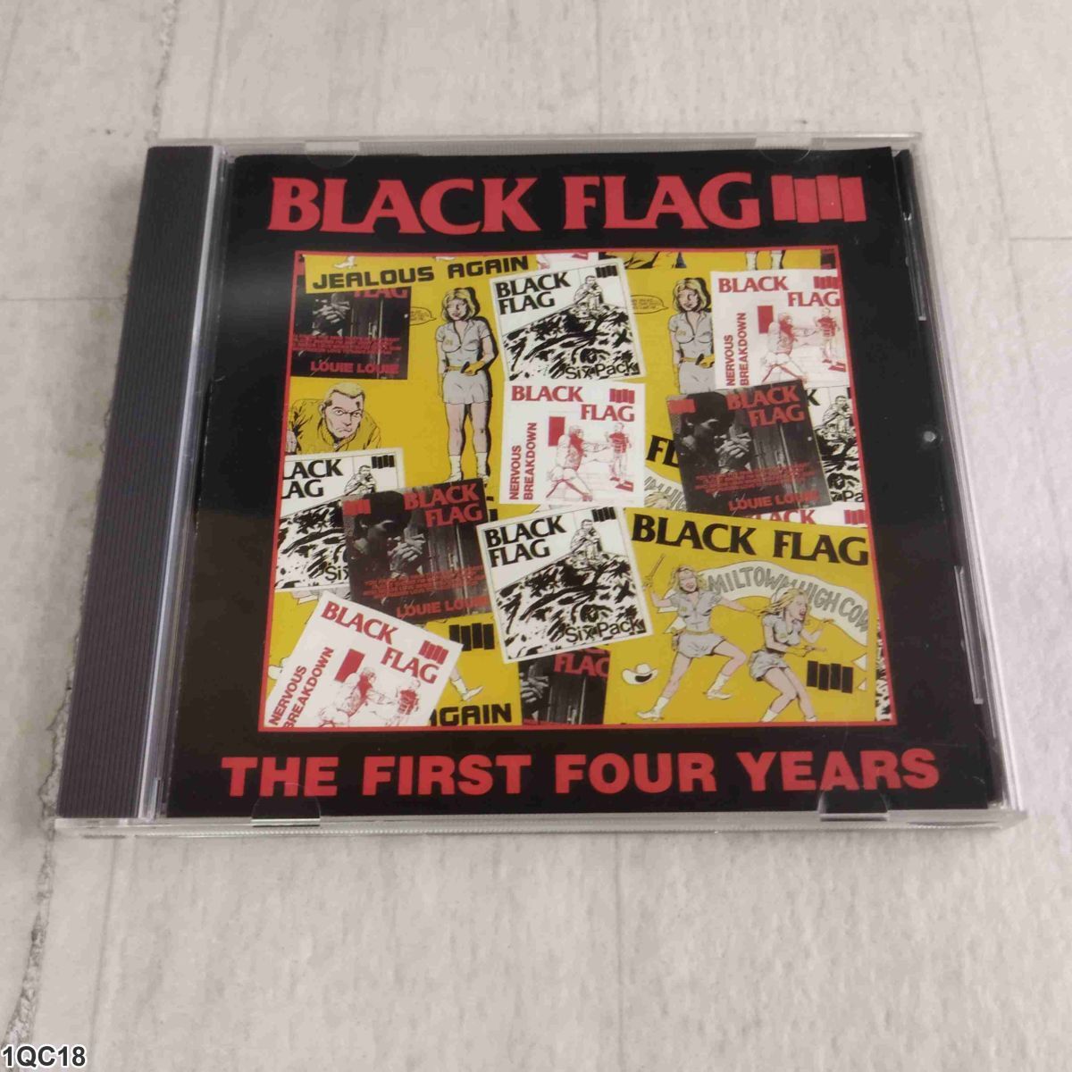 1QC18 CD Black Flag The First Four Years SST RECORDS拍卖